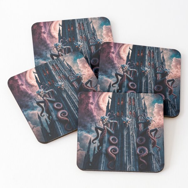 Item preview, Eldritch Cathedral: Cosmic Horror Meets Gothic Architecture designed and sold by ArtGotika.
