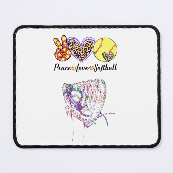Item preview, Softball Catcher's Mitt designed and sold by Rosaliartbook.