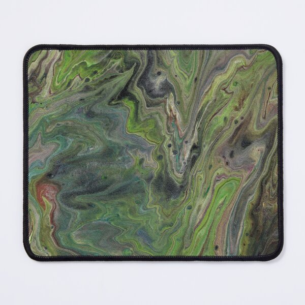 Item preview, Hanging Out Flowing Natural Green Acrylic Abstract designed and sold by Doug Siegel.