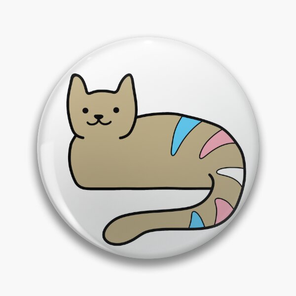 Item preview, Transgender Pride Cat designed and sold by caitodoesstuff.