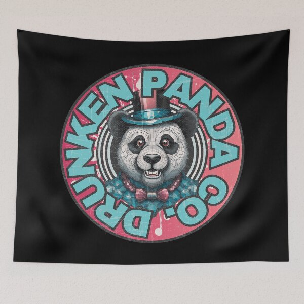 Item preview, Drunken Panda Co. designed and sold by pUNKnown.