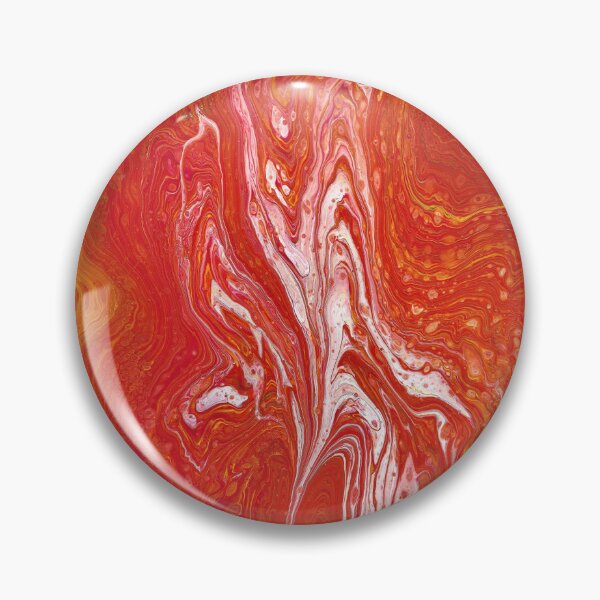 Item preview, Keep A Drivin 1 Flamin Orange Red Acrylic Abstract designed and sold by Doug  Siegel.