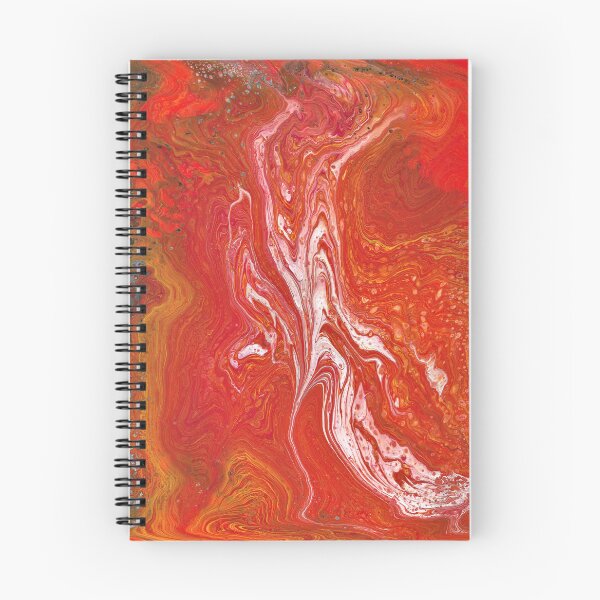 Item preview, Keep A Drivin 1 Flamin Orange Red Acrylic Abstract designed and sold by Doug  Siegel.