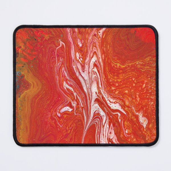 Item preview, Keep A Drivin 1 Flamin Orange Red Acrylic Abstract designed and sold by Doug  Siegel.