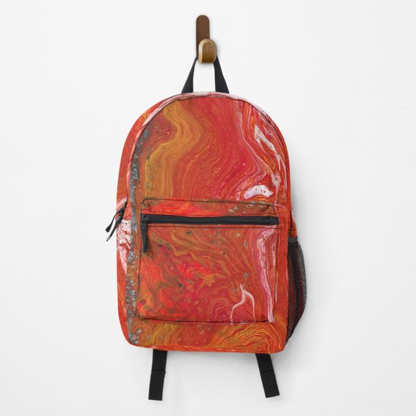 Item preview, Keep A Drivin 1 Flamin Orange Red Acrylic Abstract designed and sold by Doug Siegel.