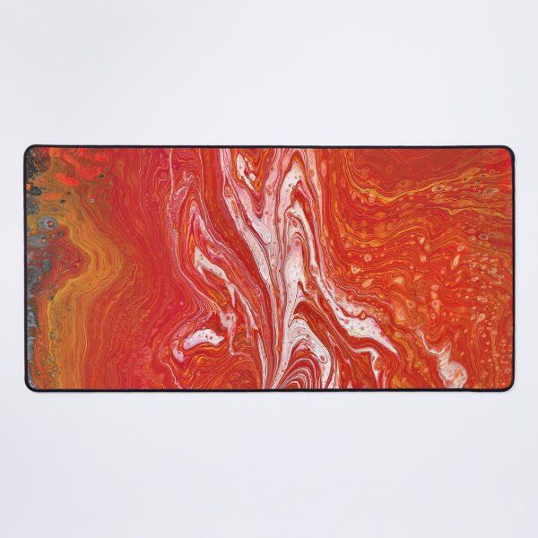 Item preview, Keep A Drivin 1 Flamin Orange Red Acrylic Abstract designed and sold by Doug  Siegel.