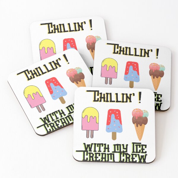 Item preview, Chillin’ with My Ice Cream Crew designed and sold by Printcipalgift.