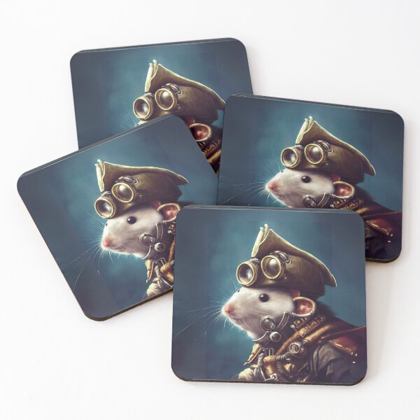 Item preview, Cyberpunk Pirate Hamster designed and sold by Sillytoe.