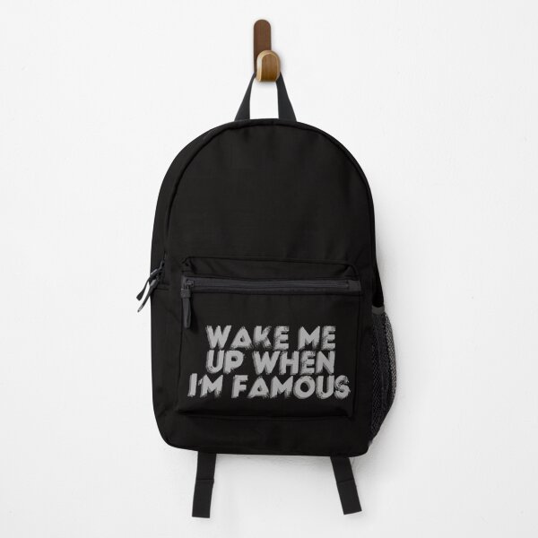 Item preview, WAKE ME UP WHEN I'M FAMOUS designed and sold by rustycatart.