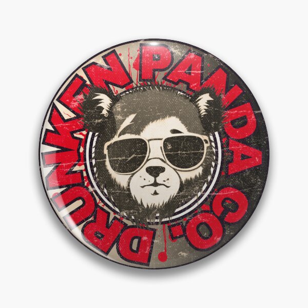Item preview, Cool Vintage Drunken Panda Co. designed and sold by pUNKnown.