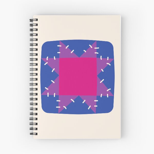 Item preview, bisexual quilt square designed and sold by careofjacks.