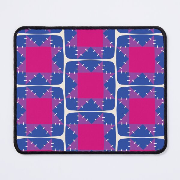 Item preview, bisexual quilt square designed and sold by careofjacks.