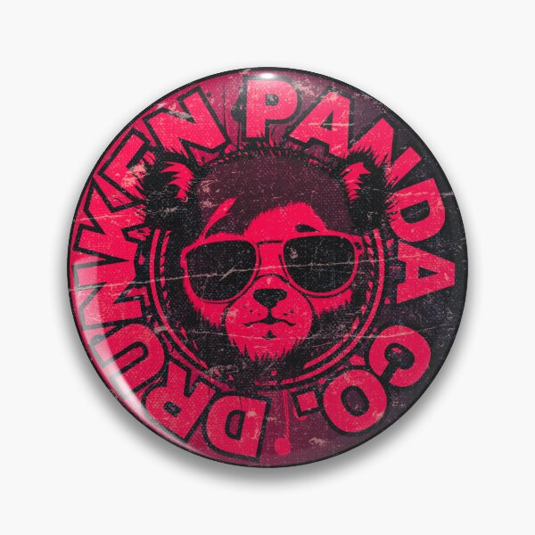 Item preview, Red Drunken Panda Co. designed and sold by pUNKnown.