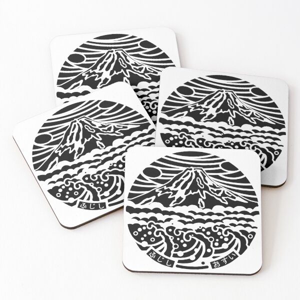 Item preview, Fuji Manhole Cover - Black designed and sold by SuperNinjaFishy.