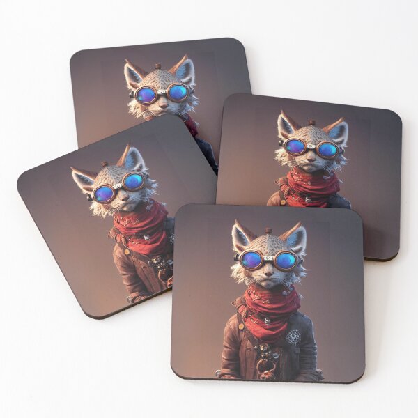 Item preview, Cyberpunk Pirate Lynx designed and sold by Sillytoe.