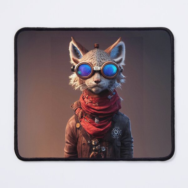 Item preview, Cyberpunk Pirate Lynx designed and sold by Sillytoe.