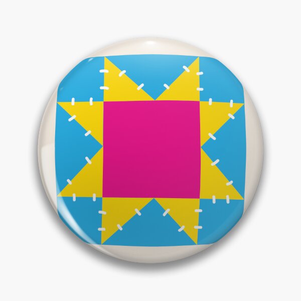 Item preview, pansexual quilt square designed and sold by careofjacks.