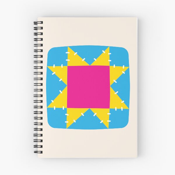Item preview, pansexual quilt square designed and sold by careofjacks.