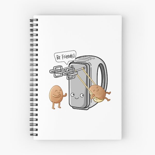 Item preview, A friendship between two eggs and an electric hand whisk! designed and sold by BaldandBold.