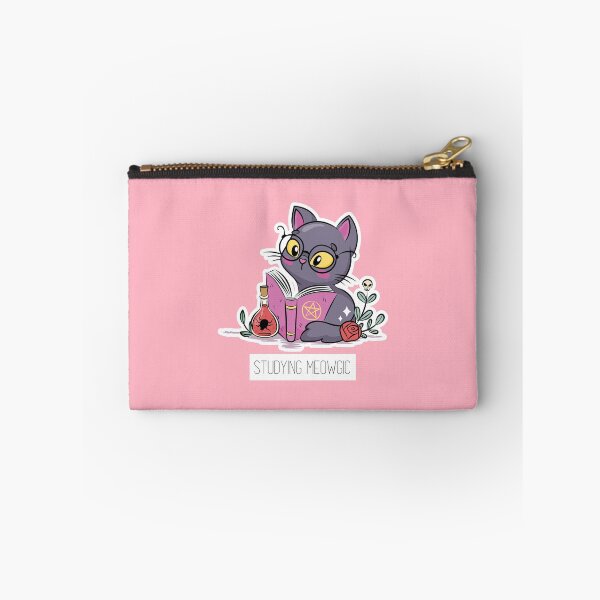 Item preview, Studying meowgic #CatGifts #CatLady #CatMom #CatDad #CatLife designed and sold by Anna Halasek.