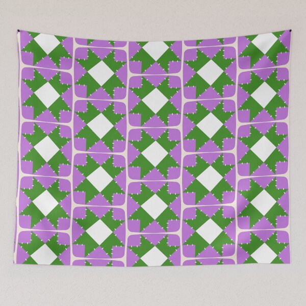 Item preview, genderqueer quilt square designed and sold by careofjacks.