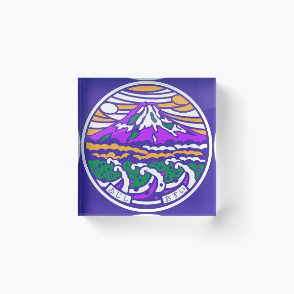 Item preview, Fuji Manhole Cover - Full Color designed and sold by SuperNinjaFishy.