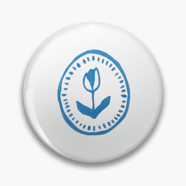 Item preview, Mediterranean Tulip Tile designed and sold by therosiegarden.