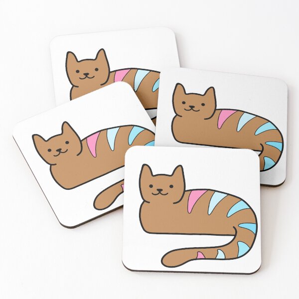 Item preview, Trans Masc Pride Cat designed and sold by caitodoesstuff.