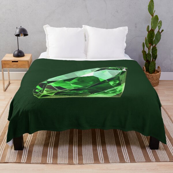 Item preview, Emerald Green Crystal Gemstone Diamond designed and sold by meganohm.