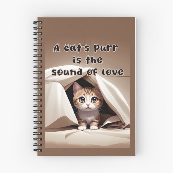 Item preview, A Cat's Purr is the Sound of Love Cute Baby Kitty  designed and sold by La Loca.