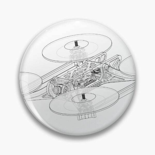 Item preview, GSF 3D Printed Racing Quadcopter designed and sold by GSF-Customs.