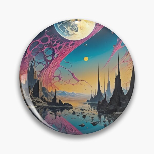 Item preview, View of Earth from Hyperdimensional Moon designed and sold by SublimeMusings.