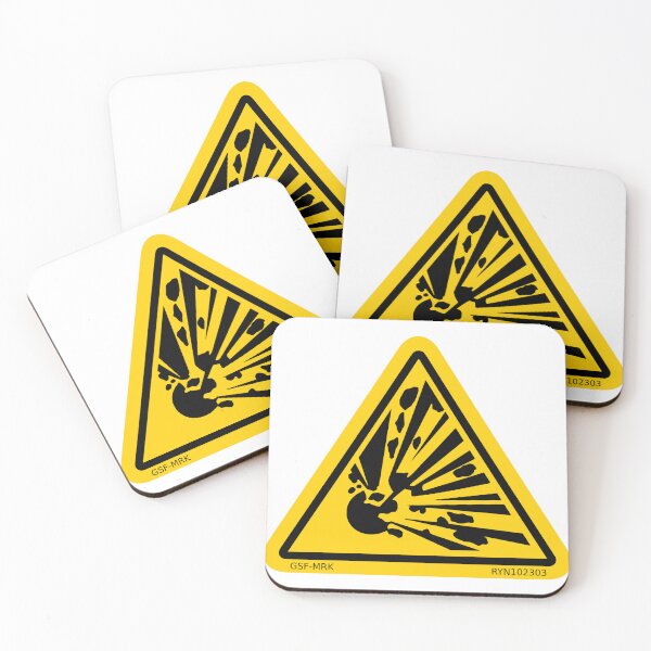 Item preview, Explosion Hazard Symbol designed and sold by GSF-Customs.