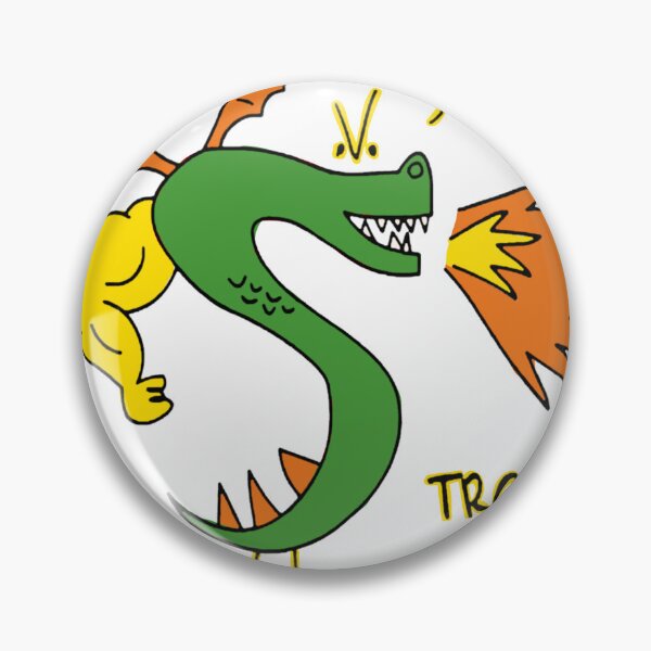 Item preview, Trogdor The Burninator designed and sold by SynapseBuzz.
