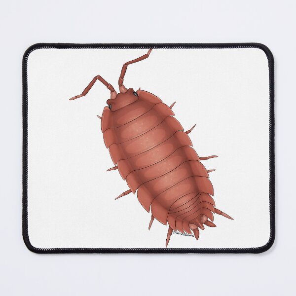 Item preview, porcellio scaber orange designed and sold by LizardBeans.