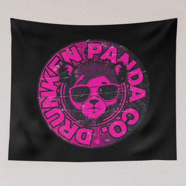 Item preview, Pink Drunken Panda Co. designed and sold by pUNKnown.