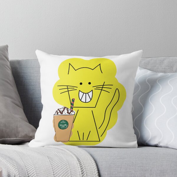Item preview, Frappé Happy Cat designed and sold by kookadesigns.