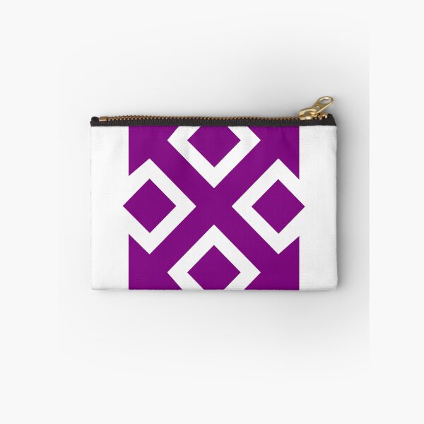 Item preview, Four Square Arrows Purple on White designed and sold by Greenwood2112.
