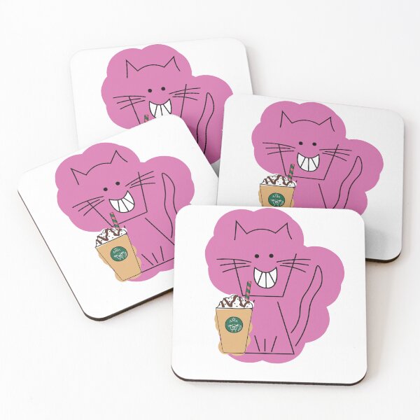 Item preview, Frappé Happy Cat designed and sold by kookadesigns.
