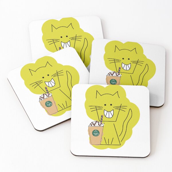 Item preview, Frappé Happy Cat designed and sold by kookadesigns.