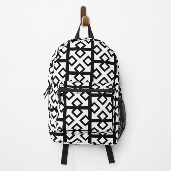 Item preview, Four Square Arrows White on Black designed and sold by Greenwood2112.
