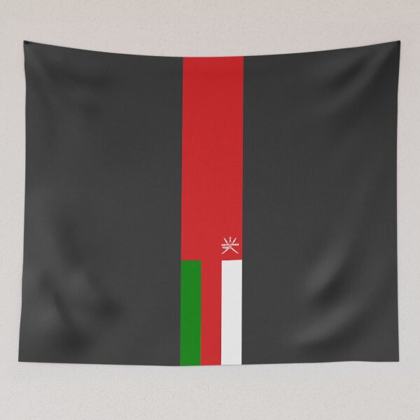 Item preview, Oman Stripe Flag designed and sold by Candie-Shop.