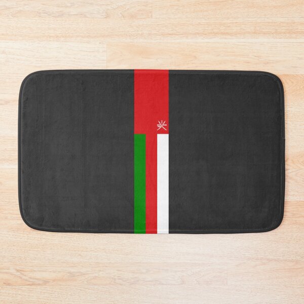 Item preview, Oman Stripe Flag designed and sold by Candie-Shop.