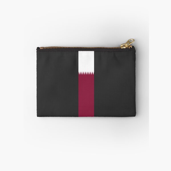 Item preview, Qatar Stripe Flag designed and sold by Candie-Shop.