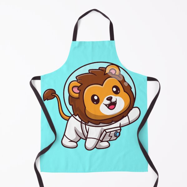 Item preview, Cute Lion Astronaut Cartoon Vector Icon Illustration Animal Science Icon Isolated Flat Vector designed and sold by hjian8219.