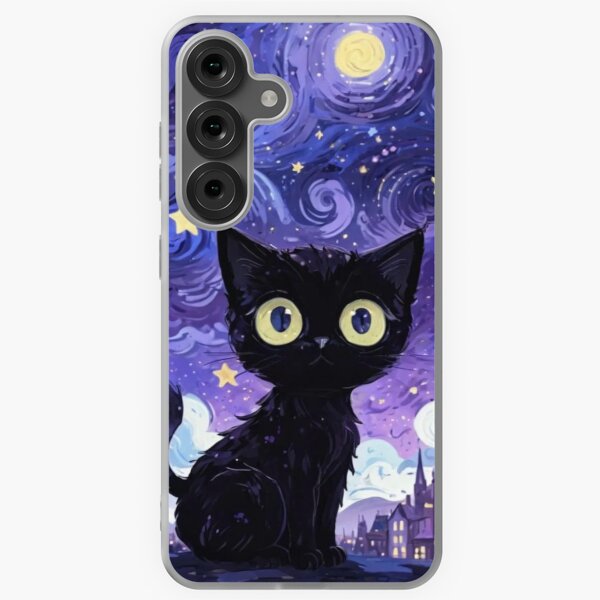 Item preview, Starry Cat but PURPLE ✨? designed and sold by Art in Exile.
