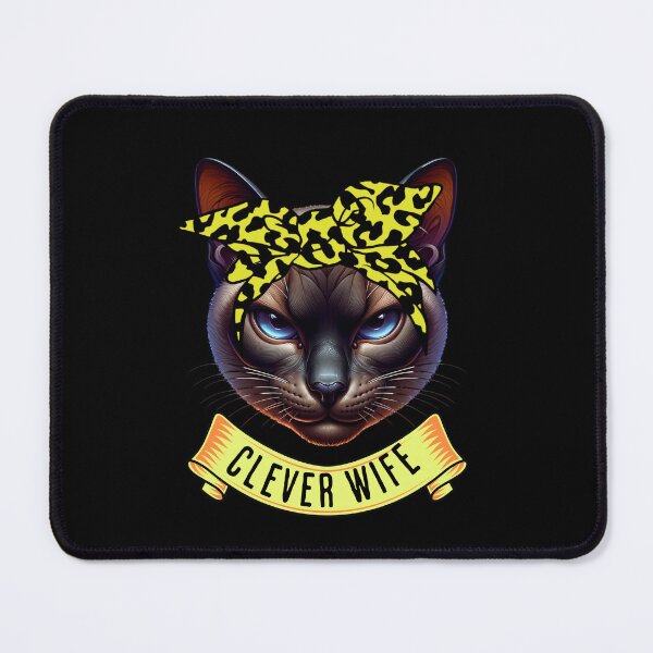 Item preview, Clever Cat Wife designed and sold by benchpod47.
