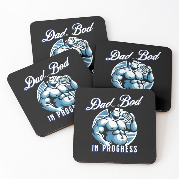 Item preview, Dad Bod in Progress Dad Fitness designed and sold by Iron Madness.