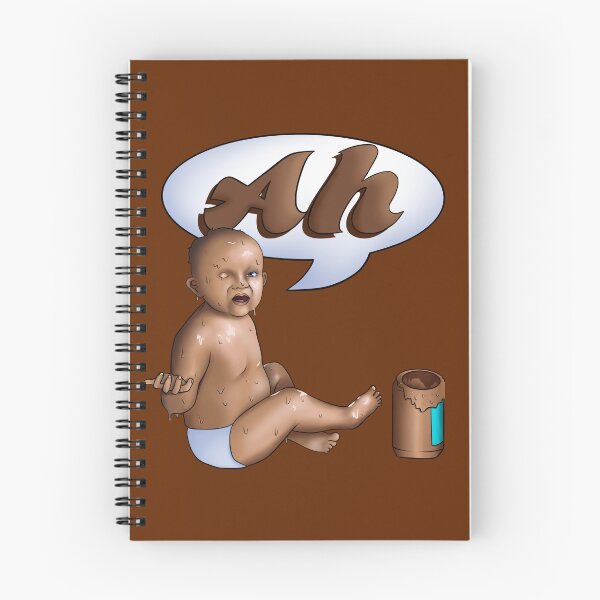 Item preview, Peanut Butter Baby Saying 'Ah' designed and sold by ellabirch.