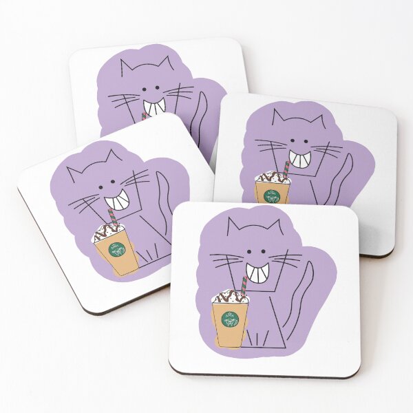 Item preview, Frappé Happy Cat designed and sold by kookadesigns.